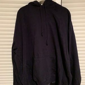Brandy Melville Navy Christy Hoodie